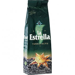 LA ESTRELLA cafe torrefacto en grano 250 grs